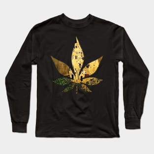 the kiss weed Long Sleeve T-Shirt